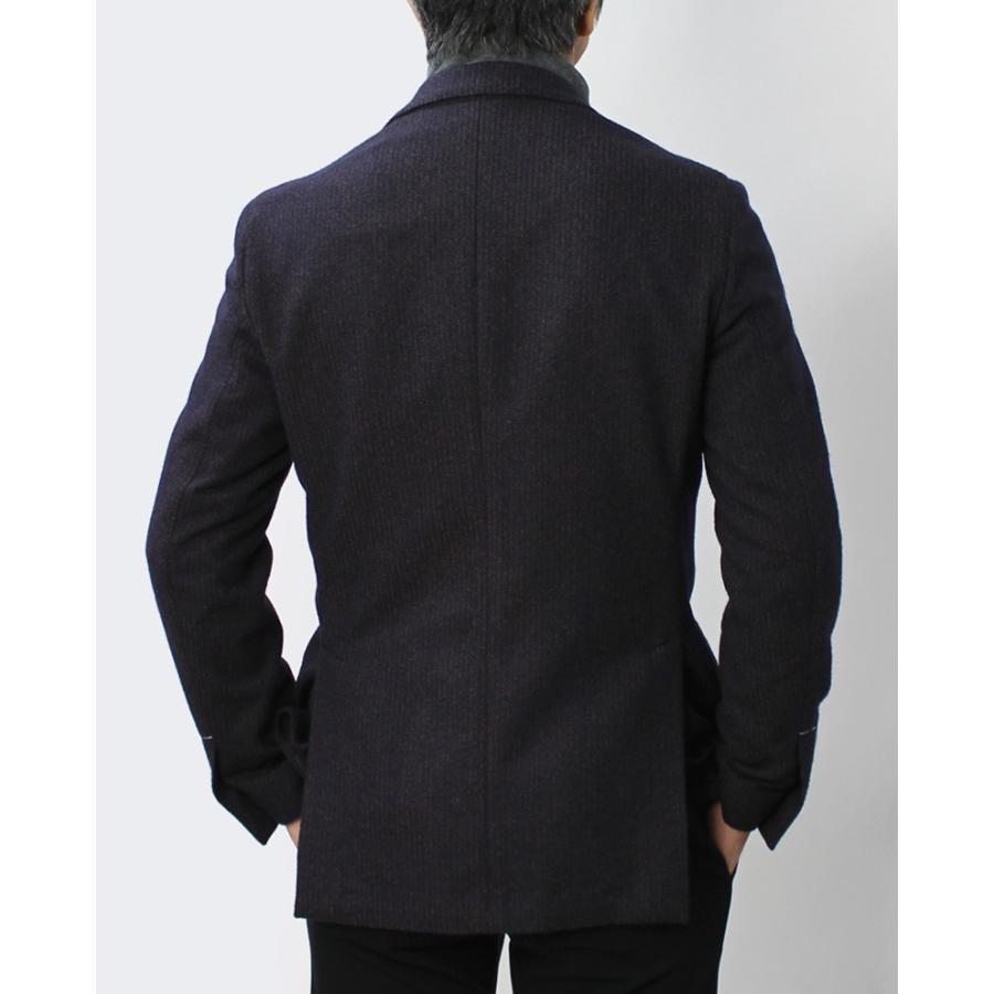 ラルディーニ / LARDINI / 復刻モデル / PULL JACKET / ジャケット / ウール コットン 2B 2パッチ / JQ40101AQ / 返品・交換可能｜luccicare｜04