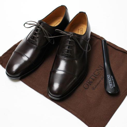 オルティーニ / ORTIGNI / レザー ストレートチップ レースアップ シューズ / 返品・交換可能の画像