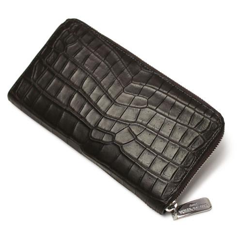 ペッレ モルビダ / PELLE MORBIDA / ナイルクロコレザー 長財布 / 返品・交換可能の画像