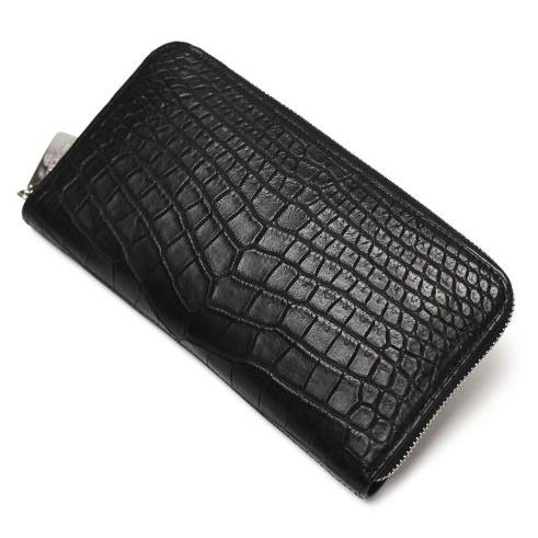 ペッレ モルビダ / PELLE MORBIDA / ナイルクロコレザー 長財布 / 返品・交換可能の画像