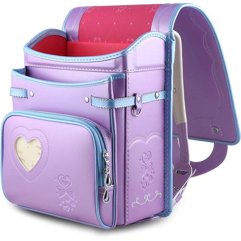 Coulomb クーロン プレリュード・ランドセル 女の子 小学生通学鞄 A4フラットファイル対応 高級合皮 大容量 撥水加工 パール生地 クーロン プレリュード ランドセル 女の子 小学生通学鞄 A4フラットファイル対応 高級合皮 大容量 撥水加工 パール生地 サイズ