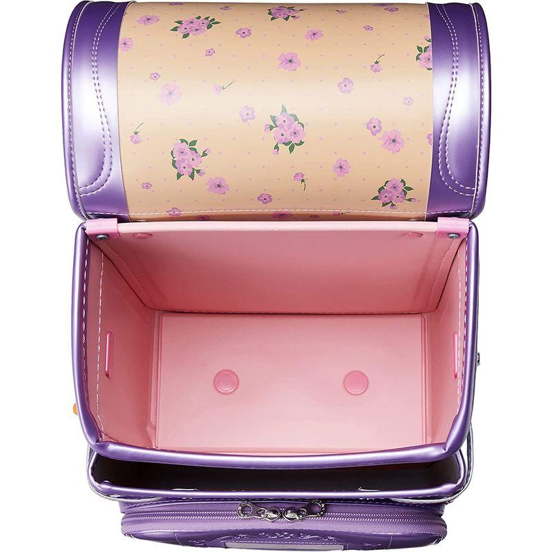 新入荷 フワリィ ランドセル 2022年度 きせかえふわりぃ 女児 冠セット パールラベンダー 【SKC1206516584】(43015円)