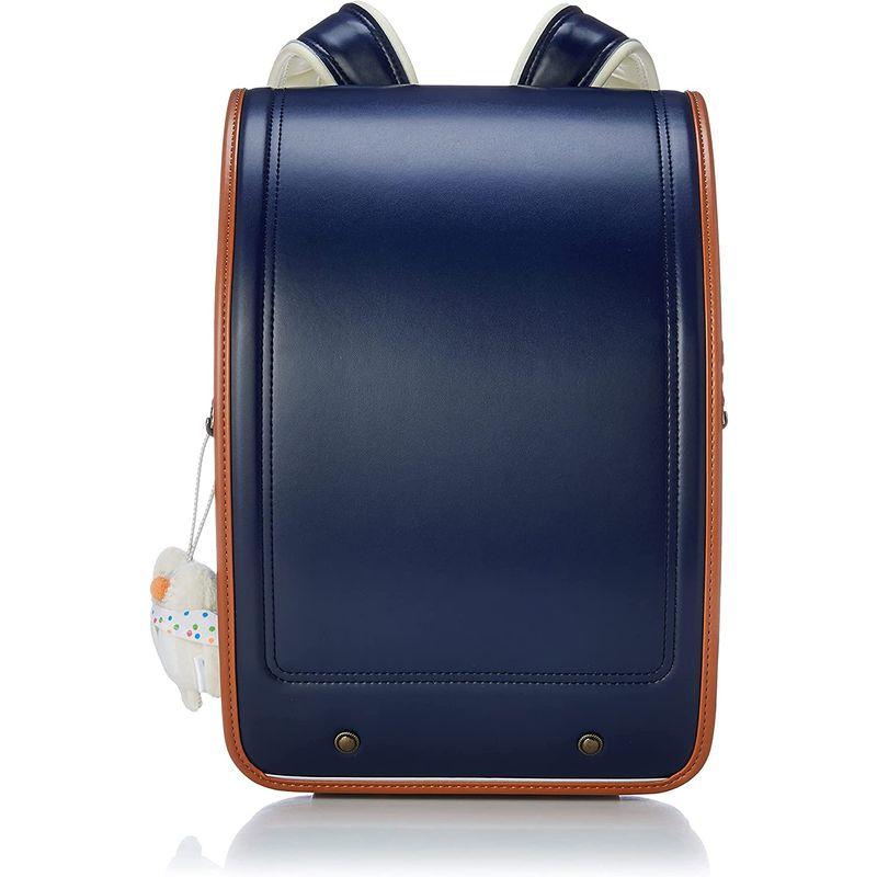 本日価格！！ 協和 ふわりぃ トレーズ ランドセル ネイビー/キャメル 2023年度モデル 05-70876 【RI1126380904】(40158円)