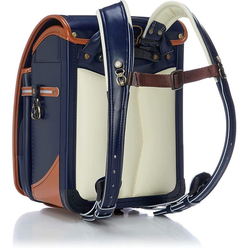 本日価格！！ 協和 ふわりぃ トレーズ ランドセル ネイビー/キャメル 2023年度モデル 05-70876 【RI1126380904】(40158円)