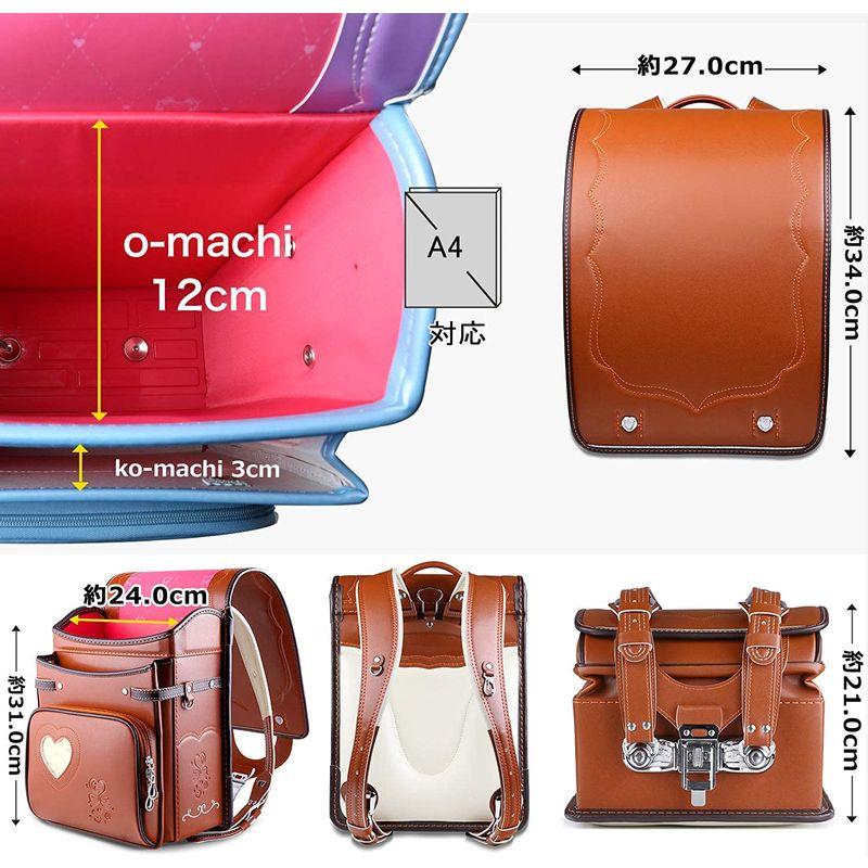 Coulomb クーロン プレリュード・ランドセル 女の子 小学生通学鞄 A4フラットファイル対応 高級合皮 大容量 撥水加工 パール生地 クーロン プレリュード ランドセル 女の子 小学生通学鞄 A4フラットファイル対応 高級合皮 大容量 撥水加工 パール生地 サイズ