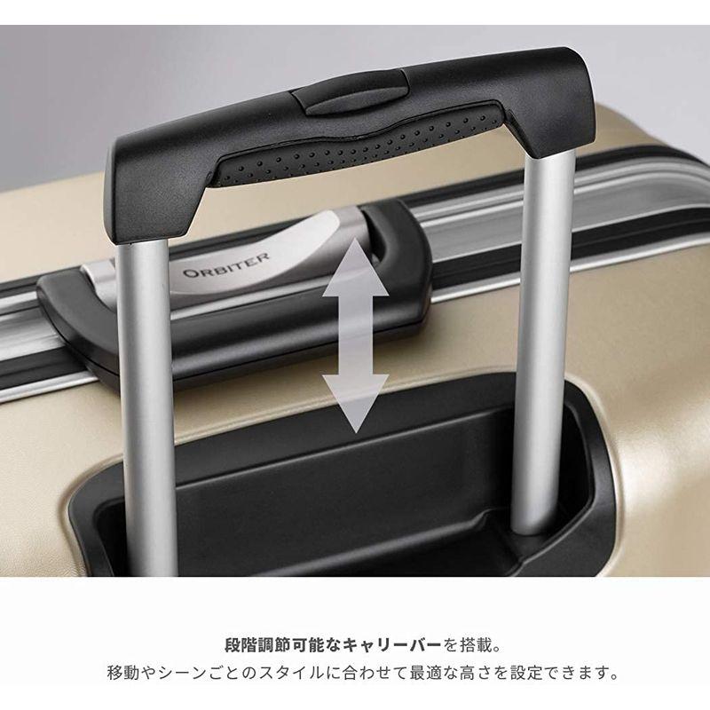 【最終】 スーツケース キャリーバッグ キャリーケース ハード シボ加工 M サイズ 5日 6日 7日 日本製 無料受託手荷物可 フレーム TSAロッ 【KUE6958592941】(24809円)