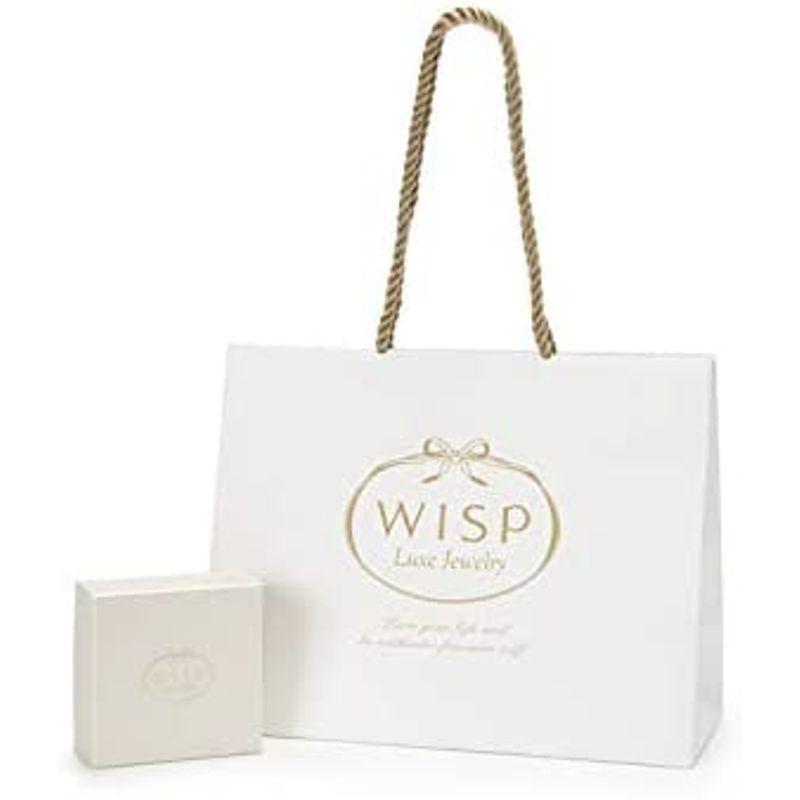 WISPウィスプ K10ピンクゴールド ホワイトトパーズ 淡水パール ピアス