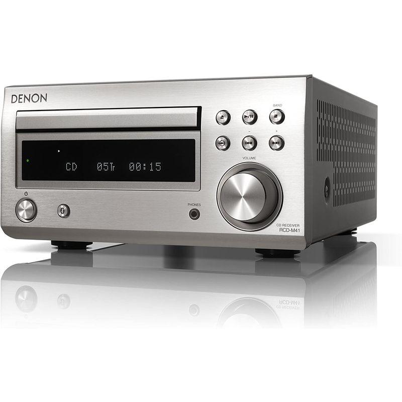 デノン Denon RCD-M41 ワイドFM AM/FMラジオチューナー ディスクリートアンプ搭載 Bluetooth?対応 CDレシーバ ワイドFM Denon RCD M41 AM/FMラジオチューナー ディスクリートアンプ搭載 Bluetooth 対応 CDレシーバ