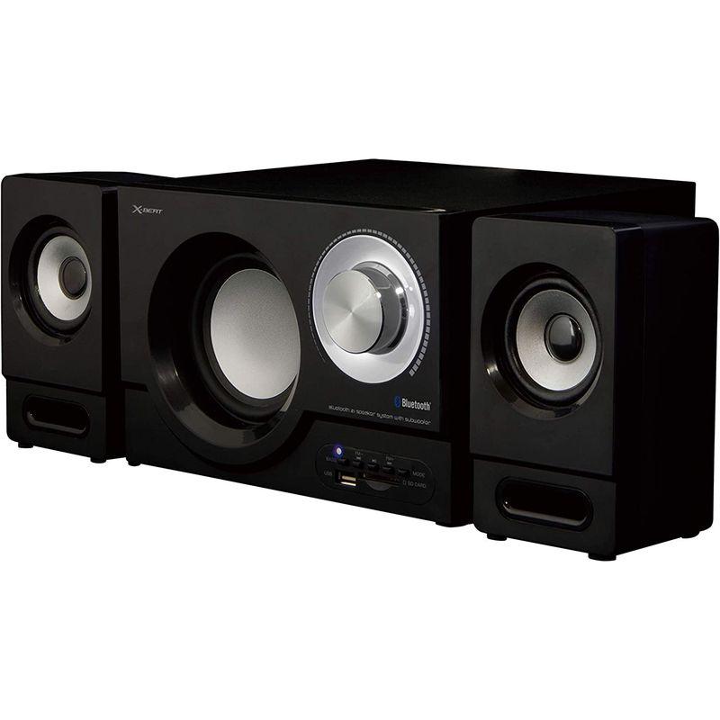 X-BEAT 2.1ch Bluetooth スピーカー 31W出力 サブウーファー 高音質 PC用 BZSP-30AIU(BK)? Bluetooth BEAT 1ch スピーカー 31W出力 サブウーファー 高音質 PC用 BZSP 30AIU BK
