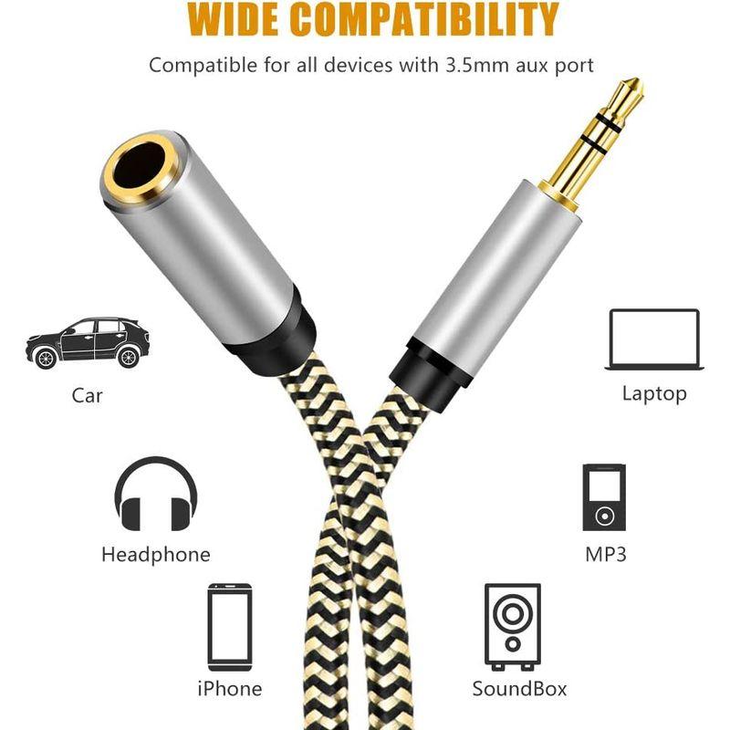 激安超特価3.5mm延長オーディオケーブル6M、3.5mmステレオジャックオス-メス、電話、ヘッドフォン、スピーカー、タブレット、PC、MP3プレーヤ ブルーレイ、DVDレコーダー 東芝 REGZA SD-P710S 2015年8月モデル 7インチ用 液晶保護フィルム 清潔で目に優しいアンチグレア・ブルーライトカットタイ
