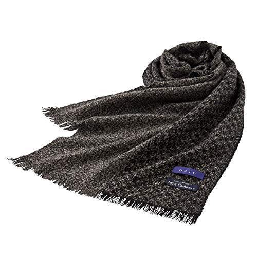 無料発送 オジエ Ozie マフラー メンズ カシミア100 バイカラー メンズ レディース ユニセックス 男女兼用 ストール Camp Moriah Org