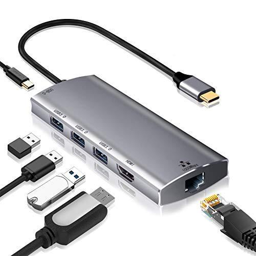 USB 税込?送料無料 Type C 有線LAN HDMI 変換 ハブ タイプC USB3.0 to HDMIポート から 【日本限定モデル】 を搭載する PD充電 LAN アダプター