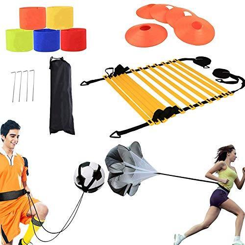 売れ筋がひ スポーツ Jempet スピードアジリティトレーニングキット サッカー練習道具 運動技能のために 敏捷性 トレーニングキットスポーツセット Www Threeriversofs Com