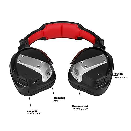 ワイヤレス ゲーミングヘッドセット Ps5 Ps4 Pc Switch 2 4ghz ワイヤレス高速接続 7 1ch 40mmドライバー 着脱式マイク S Luce Japan 通販 Yahoo ショッピング