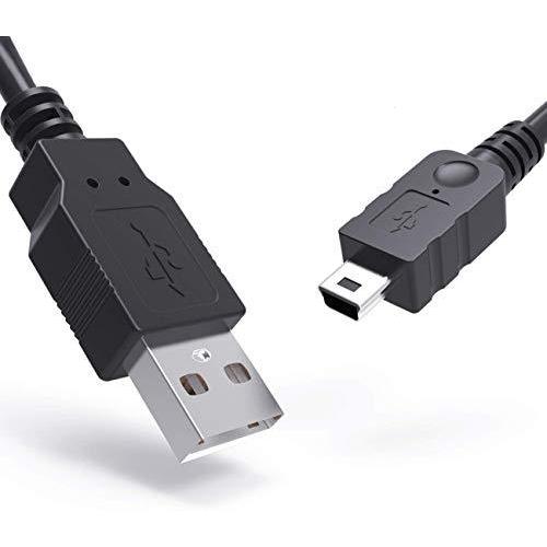 PS3充電コード USBケーブル 超高品質で人気の 5m タイプA miniB オスオス wuernine ケーブル 【35％OFF】 USB2.0 コントローラー