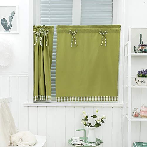 カフェカーテン 蝶結び おしゃれ カーテン 遮光 無地 かわいい 小窓用 きれい 目隠しカーテン 仕切り用 棚用 寮用 喫茶店 キッチン用 洗面所用 S Luce Japan 通販 Yahoo ショッピング