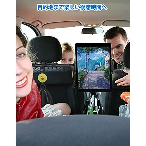 楽々収納版 Soyuki ヘッドレスト タブレット ホルダー 後部座席用 全ipad対応 車載ホルダー 楽々収納フック2セット付 ヘッドレスト真ん中 S Luce Japan 通販 Yahoo ショッピング