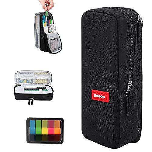 筆箱 シンプル ペンケース おしゃれ ふでばこ 大容量 ぺんけーす かわいい 立つ文具 付箋付き 男の子 女の子 小学生 中学生 高校生 人気 ブラ S Luce Japan 通販 Yahoo ショッピング