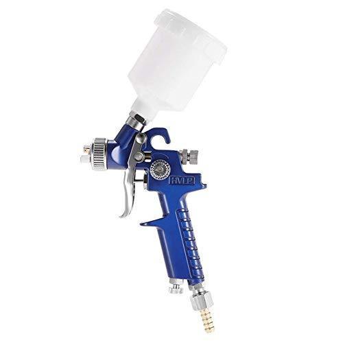 Ausuc エアスプレーガン 口径1 0mm ミニ Hvlp 重力フィード エアブラシセット Diy 家具 塗装
