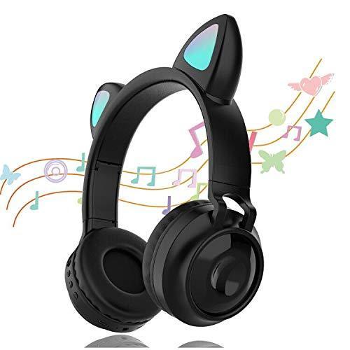 Gojiny ヘッドフォン 猫耳ヘッドフォン 可愛い マイク付き 折りたたみイヤホン ヘッドセット ライトマイク 携帯 Pc Switch Xbox S Luce Japan 通販 Yahoo ショッピング