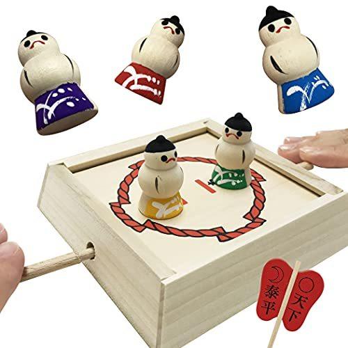 なつかし玩具入門セット トントン相撲 おうち ゲーム 木のおもちゃ 民芸玩具 すもう 力士 卓上ゲーム 日本製 トントン相撲 S Luce Japan 通販 Yahoo ショッピング
