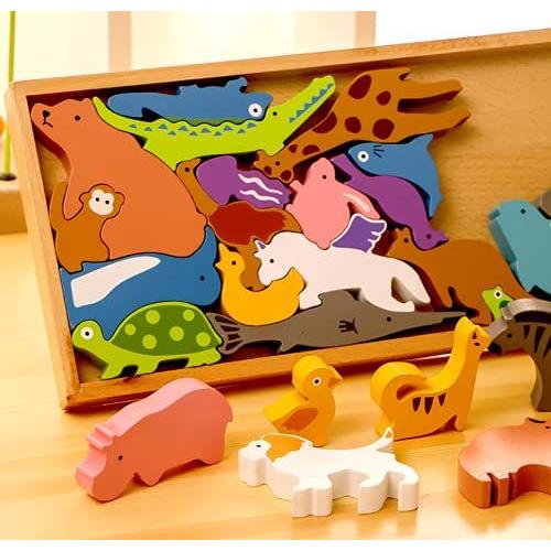 ー品販売 子供部屋家具 Ms 245 Ms 0 木製 パズル 動物 食べ物 積み木 つみき モンテッソーリ 知育 学習 木のおもちゃ 型あわせ 動物28pcs Www Threeriversofs Com