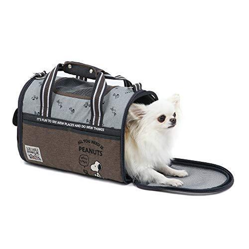 犬 キャリー ペットパラダイス スヌーピー ブラウン 折り畳み キャリーバッグ 超小型犬 散歩 通院 飛び出し防止 両サイドメッシュ 上部メッシュ S Luce Japan 通販 Yahoo ショッピング