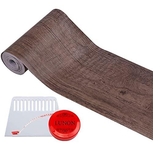 補修 リメイクシート トリムボーダー 木目 ダークブラウン 窓枠 扉 ドア 木枠 修理 10cm 5m 壁紙 シール 幅広 マスキングテープ 壁 S Luce Japan 通販 Yahoo ショッピング