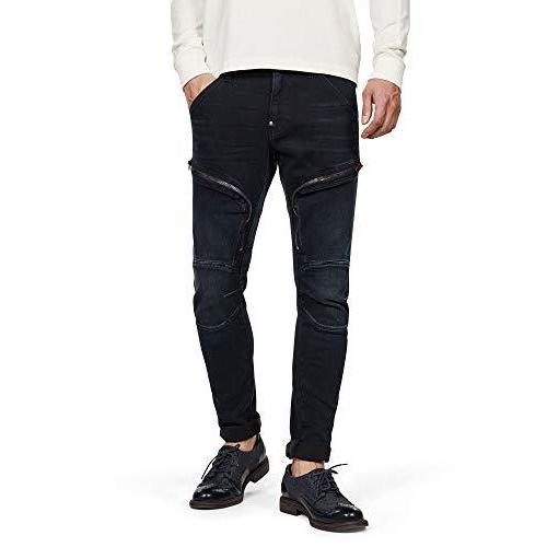 G Star Raw ジースターロゥ ジーンズ デニム スキニー ストレッチ メンズ 立体裁断 紺 ネイビー Air Defence Zip Sk S Luce Japan 通販 Yahoo ショッピング