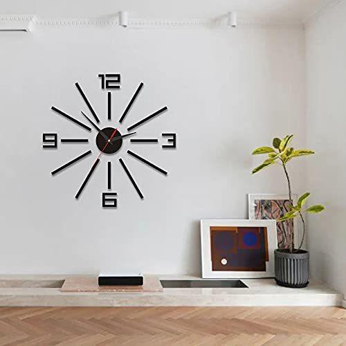 掛け時計 手作り 3d数字 Diy 壁掛け 時計 ウォールクロック ウォールステッカー 壁紙シール シンプル インテリア オシャレ 壁時計 時計を壁面 S Luce Japan 通販 Yahoo ショッピング