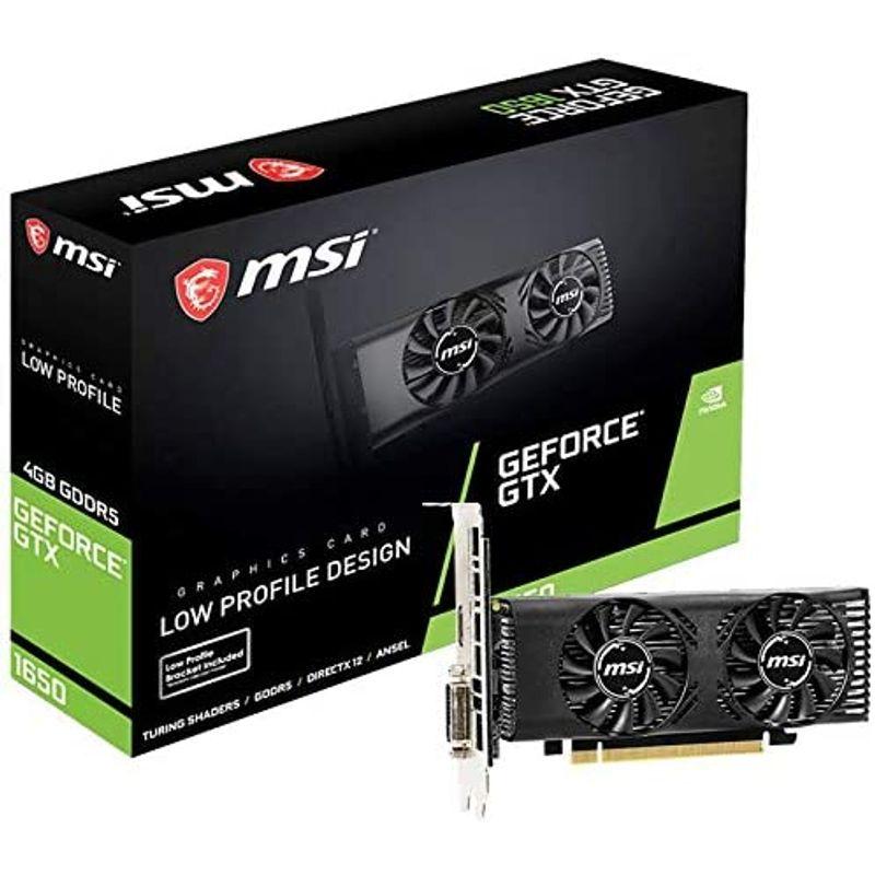 MSI(エムエスアイ) グラフィックボード NVIDIA GeForce GTX 1650 4GT