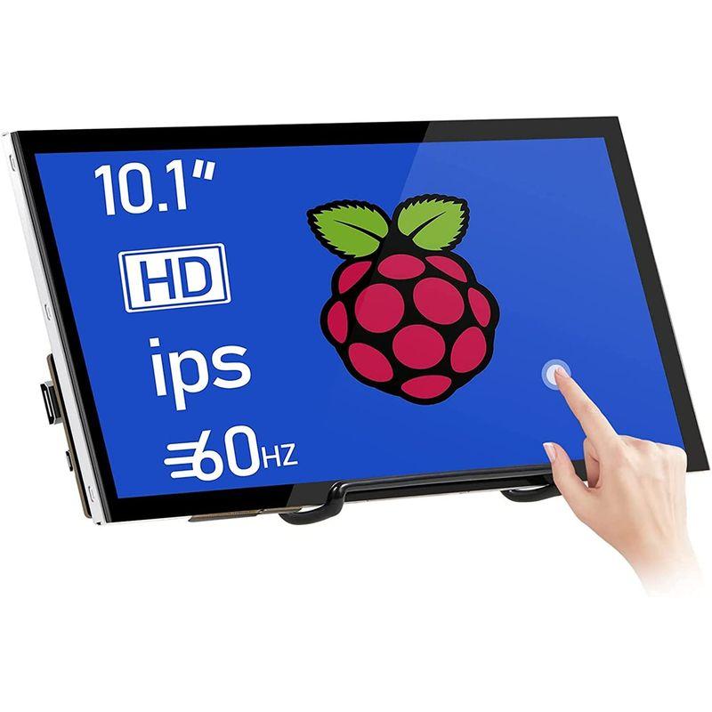 HMTECH Raspberry Pi スクリーン 10.1 インチ タッチスクリーン モニター 1024x600 ポータブル HDMI モ Pi Raspberry モニター インチ タッチスクリーン HDMI スクリーン 1024x600 ポータブル モ