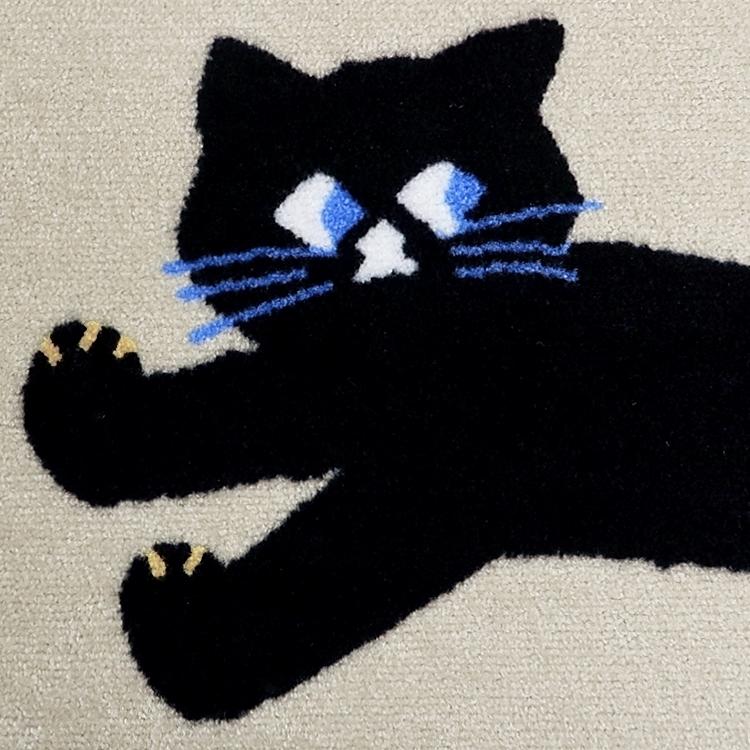 玄関マット ドアマット 屋内用/45×75cm/モダンデザイン/洗える/SOU SOU コラボ/ねこ/日本製 | クリーンテックス・ジャパン | 04