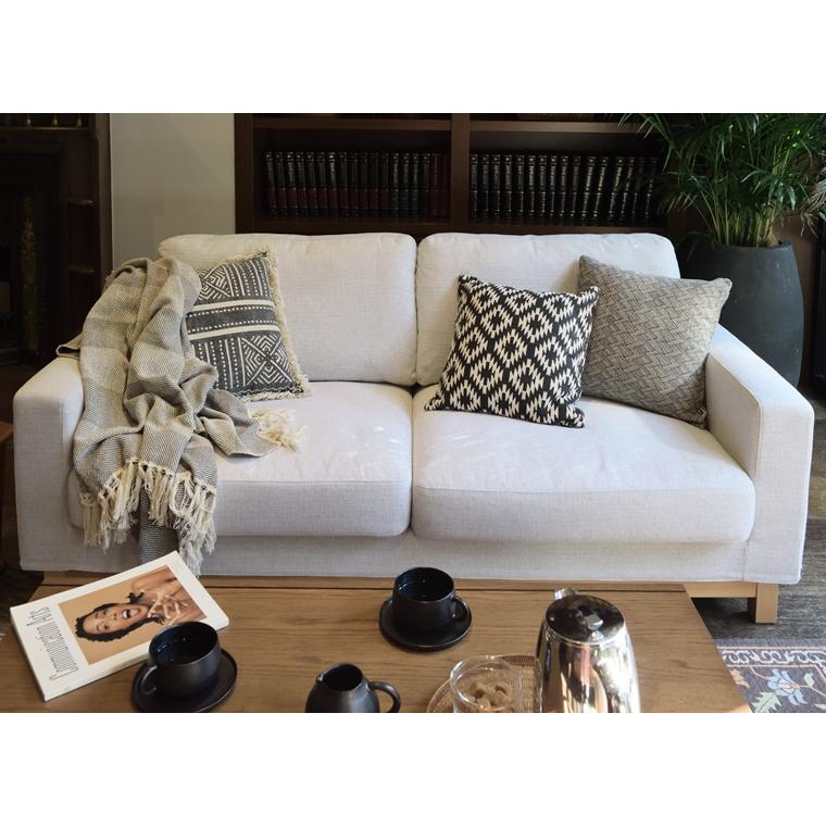 ソファー ソファ/三人掛け/カバーリング/幅181 高さ80/送料お