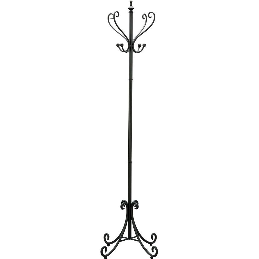 ポールハンガー 帽子掛 コート掛/アイアン/幅54 奥行54 高さ175 |  | 02