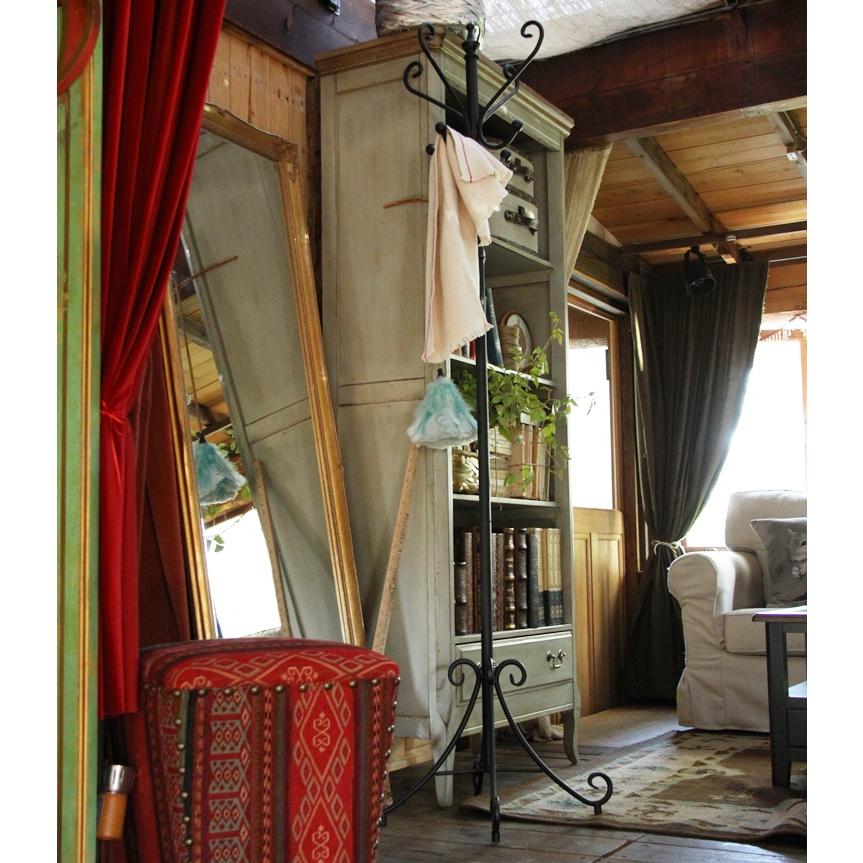 ポールハンガー 帽子掛 コート掛/アイアン/幅54 奥行54 高さ175 |  | 04