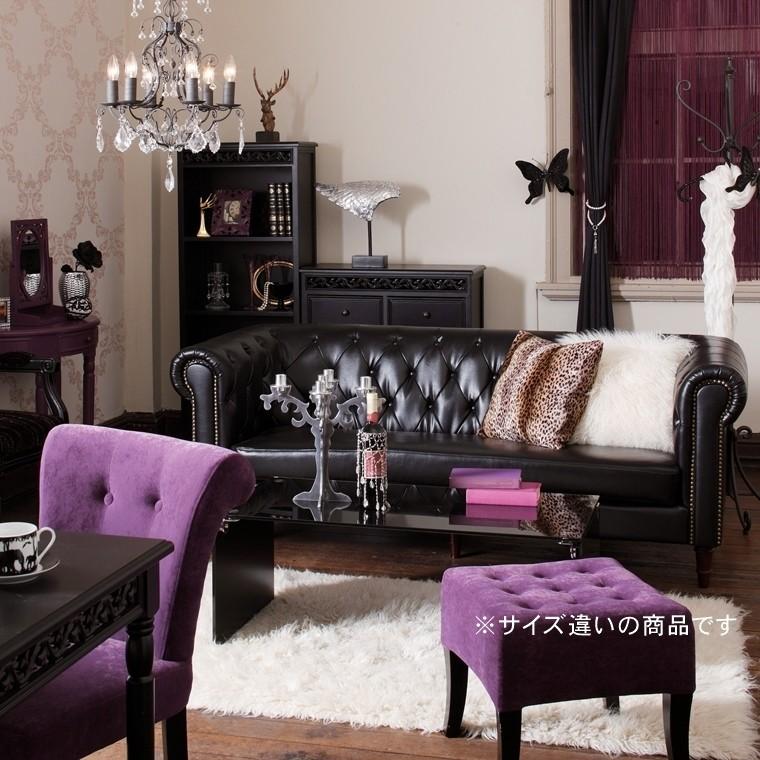 ソファー ソファ/三人掛け/アンティーク調 ヴィンテージ風 合皮/幅192 高さ73 座面高42/送料お問い合わせ |  | 06