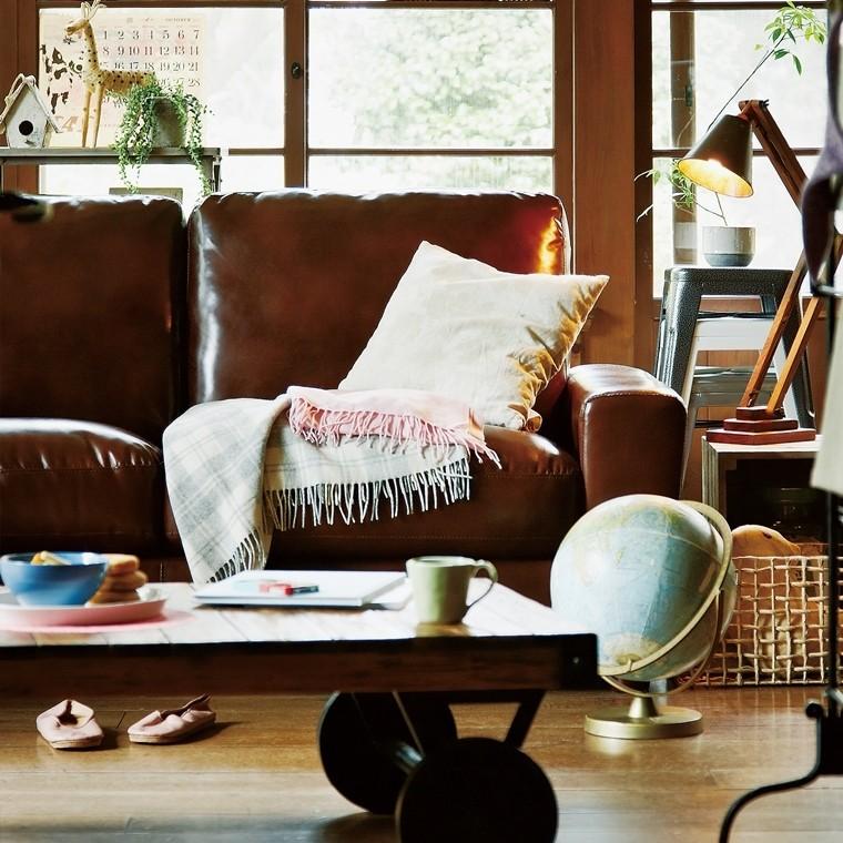 ソファー ソファ/二人掛け/ノスタルジー 骨董風 ビンテージ 合皮/幅160 高さ85 座面高44/送料お問い合わせ |  | 03