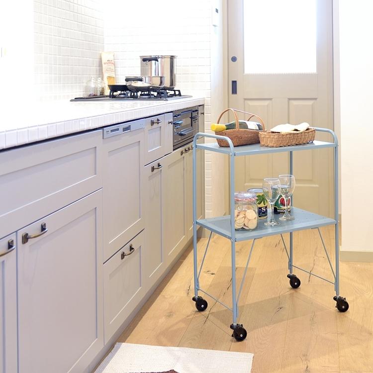 キッチンワゴン スリム ワゴン/幅53 奥行35 高さ75.5 : 内装屋