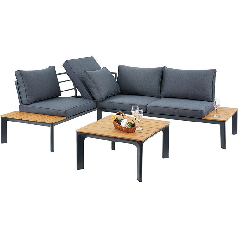 テラス家具セット ソファ W231 D166 69 5 H74 Sh40 テーブル W70 D65 H35 5 Raz Ods50 0 内装屋ルーセントマート 通販 Yahoo ショッピング