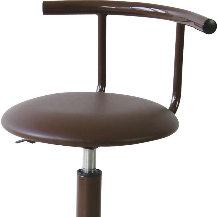 ハイチェア カウンターチェア/回転昇降機能付 合皮/1脚/幅41 座面高57