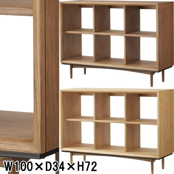 オープンラック シェルフ 本棚/幅100 奥行34 高さ72 | 