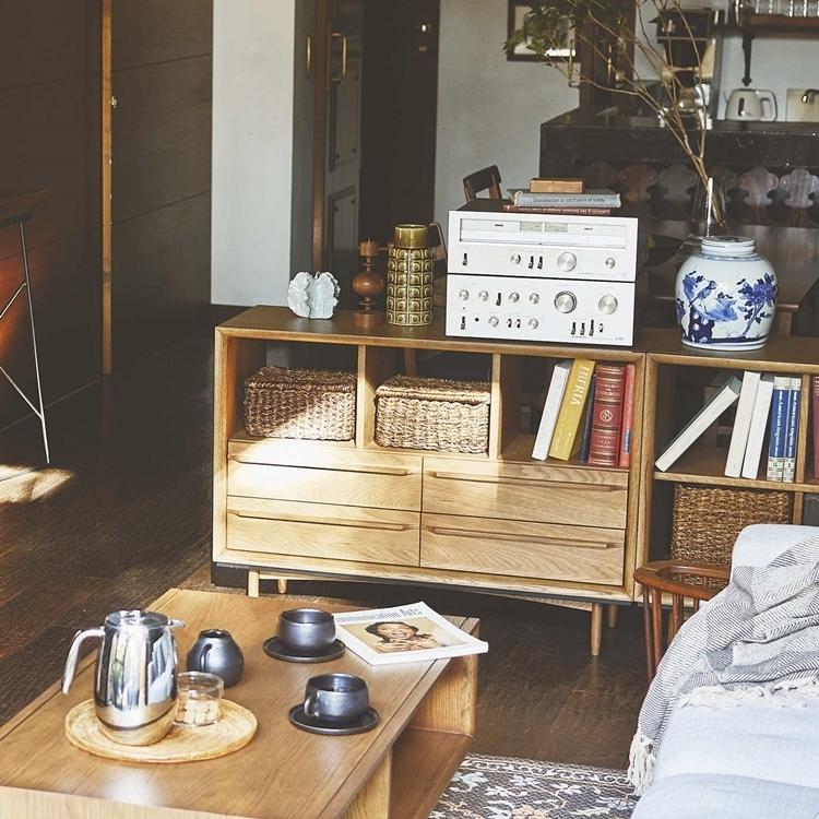 オープンラック シェルフ 本棚/チェスト/引出 収納/幅100 奥行34 高さ72 |  | 09