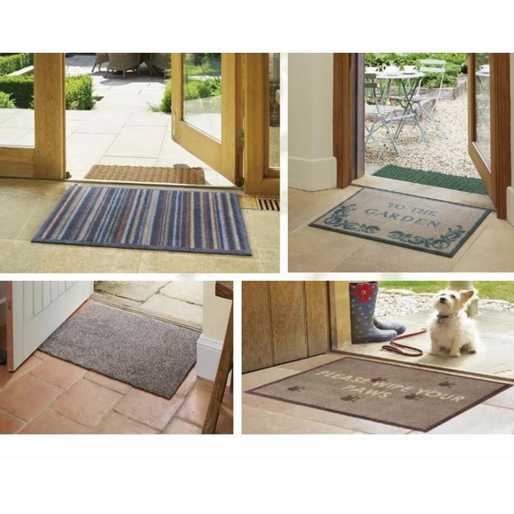 玄関マット ドアマット/60×85cm/洗える/タートルマット/サンドストーンストライプ/室内外兼用 |  | 11