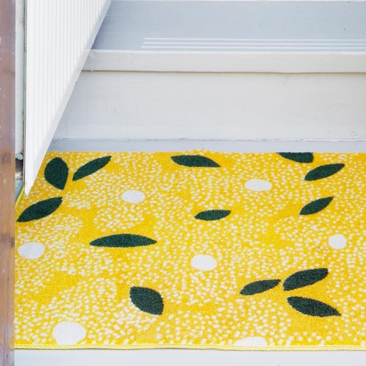 玄関マット ドアマット 屋内用/60×110cm/モダンデザイン/洗える/Kobe Muoto/花の歌/日本製 |  | 04