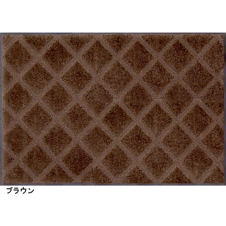 ドアマット 靴拭きマット/90×180cm/洗える/スクレイプマットG 薄型格子柄/日本製/業務用/２カラー |  | 06