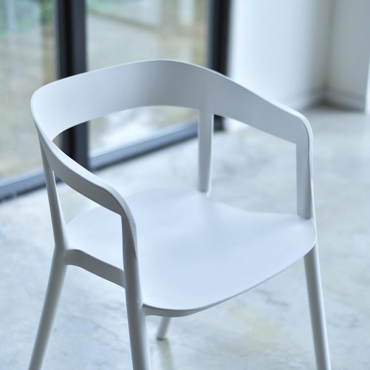 チェア 樹脂製チェア アームチェア/肘付き/１脚/幅57 座面高46 |  | 16