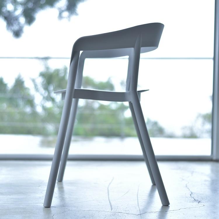 チェア 樹脂製チェア アームチェア/肘付き/１脚/幅57 座面高46 |  | 17