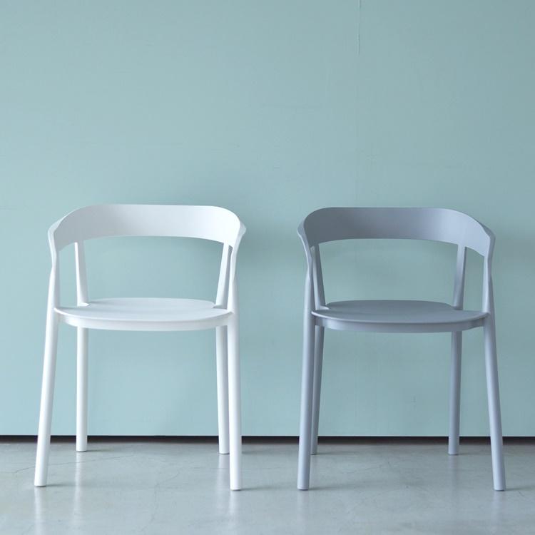 チェア 樹脂製チェア アームチェア/肘付き/１脚/幅57 座面高46 |  | 11