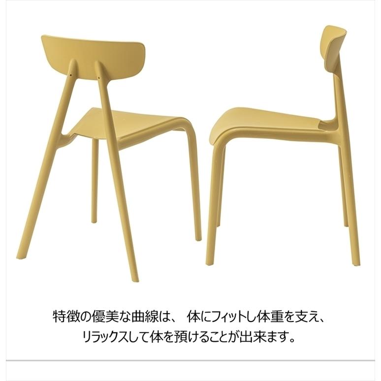チェア 樹脂製チェア/幅49 座面高47/1脚 |  | 18